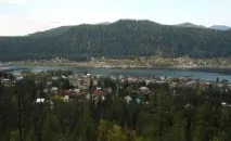 Село Йогач на Телецькому озері озері