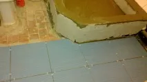 Як зробити душову кабіну з плитки та склоблоків своїми руками душову