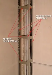 Як зробити короб із гіпсокартону для стояків опалення. короба