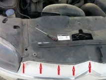 Як зняти передній бампер Citroen C5 зняти