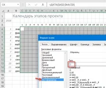 Календар етапів проекту проекту