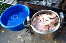 Курка холодного копчення у коптильні рецепт з фото покроково та video копчення