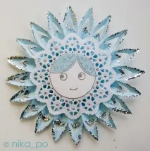 Майстер-класи Як зробити об’ємні сніжинки з паперу, Рукоділля паперу