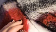 Модний в’язаний шарф від Rodarte, В’яжемо з Лана Ві rodarte