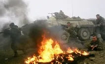 Морська піхота у Чечні морська