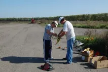 Модель автожиру - Муха модель