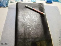 Щоденник з вишивкою бісером щоденник