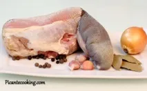Відварена яловича мова і 3 соуси, Picantecooking відварена