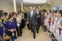 Відкриття фізкультурно-оздоровчого комплексу в селищі Ува Удмуртської республіки селищі