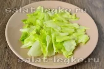 Овочевий салат із куркою куркою