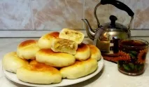 Тістечка з капустою в духовці і смажені на сковороді духовці