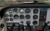 Приладове обладнання Cessna 172 SP - Підручник X-Airways приладове