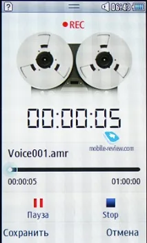 Попередній огляд GSM-телефону Samsung Wave 525 (S5250) samsung