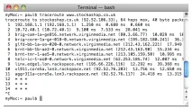 Перевірка маршруту проходження пакетів за допомогою команди traceroute проходження