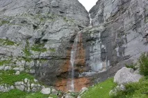 Пшехський водоспад, струмок Водоспадистий струмок