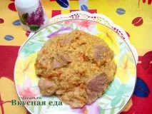 Пшенична каша з м’ясом - Смачна їжа каша