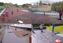 Ремонт м’якої покрівлі ціна за м2 по плоскій горизонтальній поверхні ціна