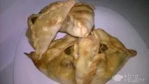 Рецепт Ечпочмак, з куркою та печерицями ечпочмак