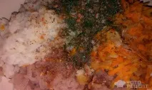 Рецепт Фарширована щука, з рисом, цибулею та морквою рисом