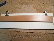 Складання нижнього короба з фальшивим фасадом - Зробимо меблі самі складання