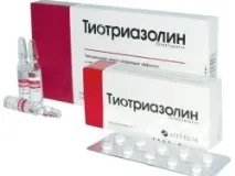 Очні краплі Тіотріазолін тіотріазолін