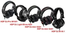 Hercules HDP DJ - серія навушників для діджеїв, ProSound hercules