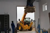 Вила на навантажувач подовжувачі, палетні, ширина палетні