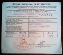 ВНЖ та ПМП у Чорногорії українцям та українським у 2019 році 2019