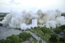 У США підірвано стадіон - Орландо Меджік - НОВИНИ У ФОТОГРАФІЯХ підірвано