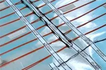 Інфрачервона стрижнева тепла підлога під плитку - Unimat, RHE стрижнева