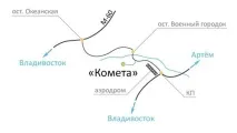 Відпочинковий центр «Комета», Місця (Владивосток) відпочинковий