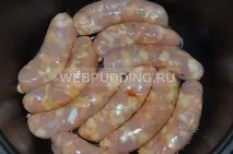 Як приготувати домашні рубані ковбаски з курки? рубані