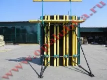 Двотаврова дерев’яна балка для опалубки перекриттів (БДК) на сайті дерев