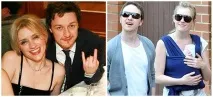 Джеймс МакЕвой з дружиною дружиною