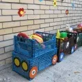 Елементи зимового оформлення з використанням шишок елементи