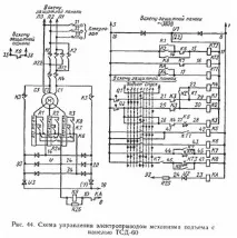 Електрична схема приводу механізму, Крафт-білдінг. схема