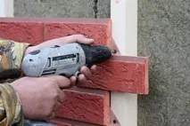 Фасадна плитка із кріпленнями для саморізів — Плитка фасадна