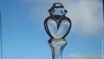 Флакон у вінтажному стилі притерта пробка своїми руками пробка