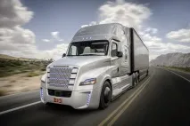 Camion futurist Freightliner Inspiration Camion cu pilot automat
