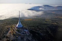 Місто Ліберець та телевізійна вежа «Йештед» йештед