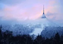 Місто Ліберець та телевізійна вежа «Йештед» ліберець