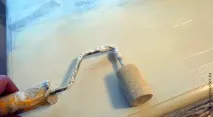 Імітуємо структуру дерева акрилом імітуємо