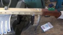 Іграшковий ППШ для сина своїми руками своїми