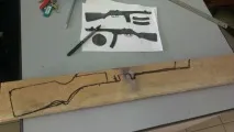 Іграшковий ППШ для сина своїми руками своїми