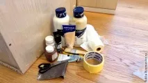Імітуємо структуру дерева акрилом імітуємо