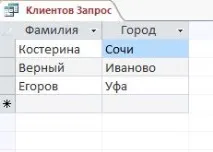 Використання критерію Like для пошуку даних пошуку