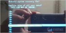 Як скинути планшет на заводські налаштування через Recovery планшет