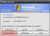 Як змінити пароль користувача в Windows XP - Програмні продукти змінити