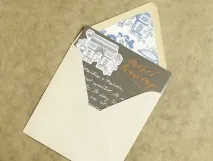 Як зробити крутий DIY конверт з каліграфією та підкладкою крутий