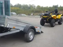 Як вибрати причіп для перевезення квадроциклів причіп